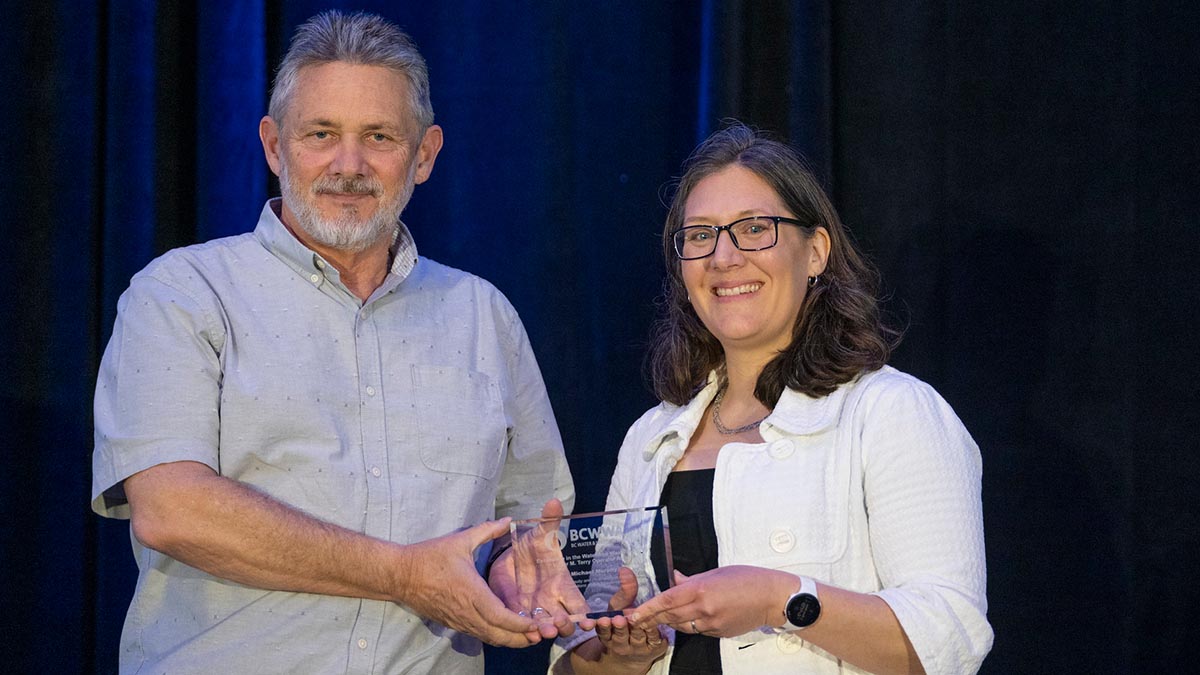 BCWWA 2025 - Excellence in the Water and Waste Industry winner